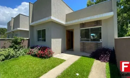 Casa com 2 quartos à venda na Rua Ymyra, 438, Brandalize, Itapoá, 46 m2 por R$ 260.000