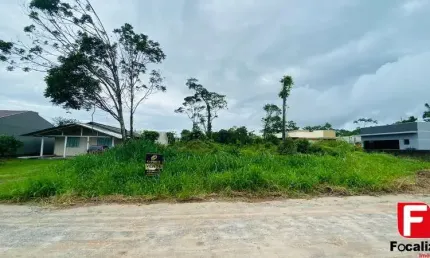 Terreno à venda na rua amanbai (1980), 765, praia das palmeiras, itapoá por r$ 180.000