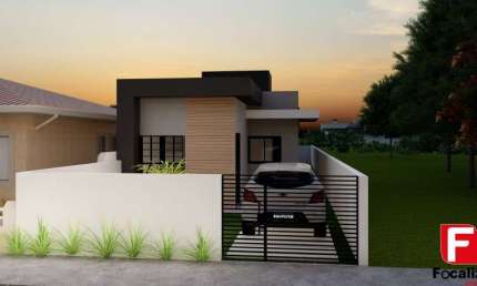 Casa com 3 quartos à venda na Rua Emiliano Perneta, 1136, Diamantina, Itapoá por R$ 379.000