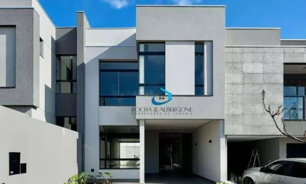 Casa Sobrado no Condomínio Morada das Flores Rosas, Cambé, PR.
