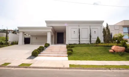 Casa com 4 dormitórios à venda, 418 m² por R$ 4.600.000,00 - Condomínio Quintas da Terracota - Indaiatuba/SP