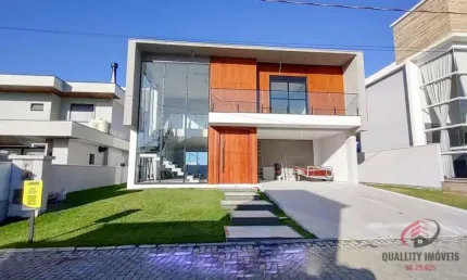 Casa alto padrão 03 suítes à venda em condomínio fechado nos ingleses - florianópolis - sc