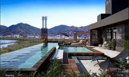 Infinity home view - apartamento alto padrão 03 suítes, mobiliada  à venda em joão paulo - florianópolis - sc