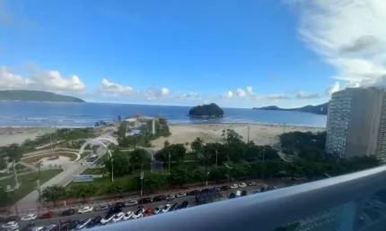 Lindo Empreendimento no José Menino em Santos - Vista Mar.