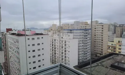 Apartamento com 1 quarto à venda no Embaré, Santos 