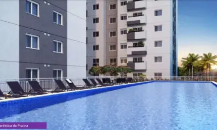 Apartamento com 2 quartos à venda no Jabaquara, Santos 