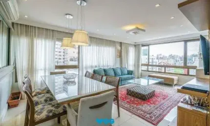 Vende-se apartamento com 3 suítes, 3 vagas e 136 m² - Petrópolis
