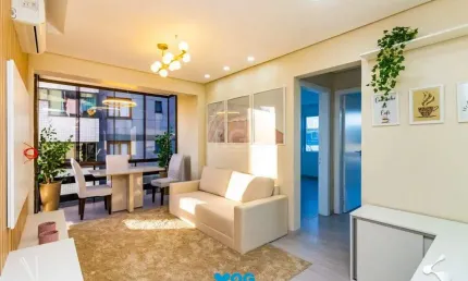 Apartamento para venda - 62.17m², 2 dormitórios, 1 vaga - petrópolis