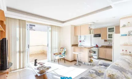 Garden para venda - 74m², 2 dormitórios, sendo 1 suites, 1 vaga - jardim botânic