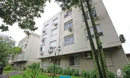 Apartamento de dois quartos e uma vaga de garagem no bairro tristeza em porto al