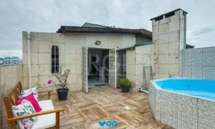 Cobertura para venda 2 dormitórios, 1 vaga - cristal