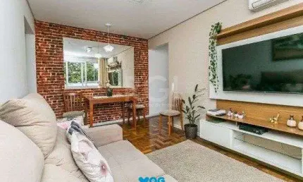 Apartamento no bairro Vila Ipiranga de 2 dormitórios e 2 vagas