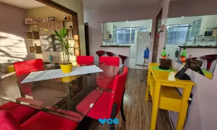 Apartamento de 3 dormitórios todo reformado e mobiliado