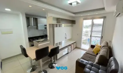 Apartamento mobiliado 2 quartos com suíte e lazer completo para morar já