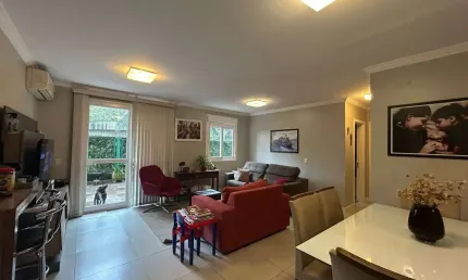 Apartamento garden com pátio gigante. infra completa, a 5 min do iguatemi.