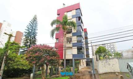Apartamento de dois dormitórios e uma vaga de garagem na Rua Marcelo Gama, bairr