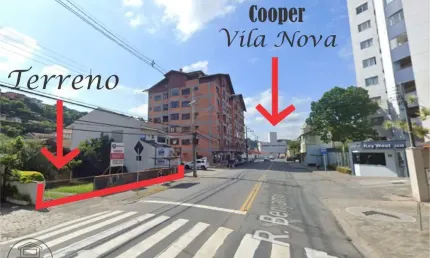Terreno à venda na Vila Nova, Blumenau  por R$ 980.000