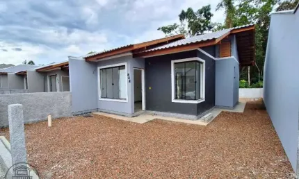 Casa com 2 quartos à venda no mulde, indaial , 46 m2 por r$ 305.000