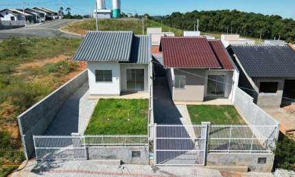 Casa em condomínio fechado com 2 quartos à venda no Arapongas, Indaial , 46 m2 por R$ 294.900