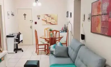 Apartamento à venda, 1 quarto, 1 vaga, José Menino - Santos/SP