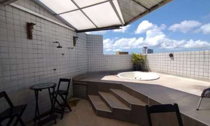 Cobertura com 3 dorms, Vila Mathias - R$ 749 mil, Cod:3832