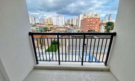 Apartamento com 2 dorms, Marapé, Santos - R$ 565 mil, Cod:3813