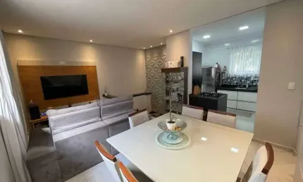 Apartamento à venda, 2 quartos, 1 suíte, 1 vaga, boqueirão - santos/sp