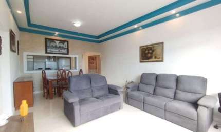 Apartamento 2 Dormitórios, Sala, Cozinha e 2 Banheiros - Vista Mar