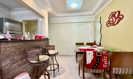 Apartamento à venda, 3 quartos, 1 suíte, 1 vaga, Aparecida - Santos/SP