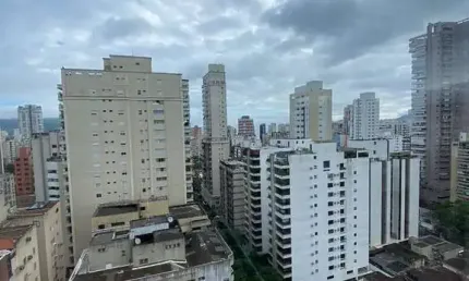 Apartamento com 3 dorms, Boqueirão, Santos - R$ 1.8 mi, Cod: 4500