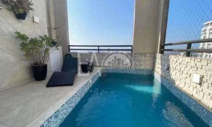 Cobertura com 3 dorms, Embaré, Santos - R$ 2.6 mi, Cod: 4442