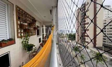 Apartamento com 2 dorms, Itararé, São Vicente - R$ 600 mil, Cod: 4517