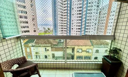 Apartamento com 3 quartos, Ponta da Praia, Santos - R$ 910 mil, Cod: 5099