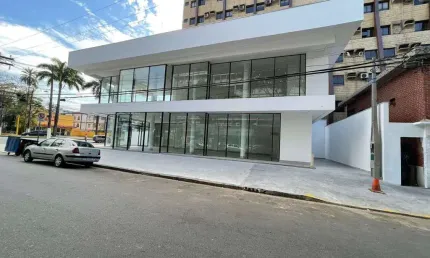 Sala comercial para alugar na Avenida Ana Costa, 257, Gonzaga, Santos