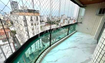 Apartamento com 3 dorms, Embaré, Santos - R$ 1.1 mi, Cod: 4710