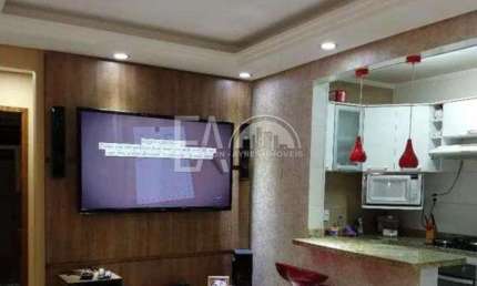 Apartamento com 1 quarto, Centro, São Vicente - R$ 265 mil, Cod: 4968