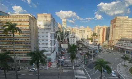 Sala comercial para alugar na Avenida Ana Costa, 532, Gonzaga, Santos
