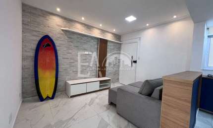 Apartamento com 2 quartos, Pompéia, Santos - R$ 480 mil, Cod: 5215