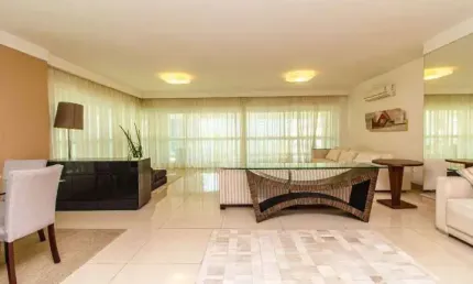 Apartamento com 4 suítes para locação no gonzaga - santos/sp