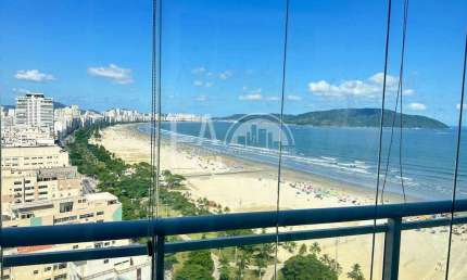 Apartamento com 1 quarto, Gonzaga, Santos - R$ 1.59 mi, Cod: 5450
