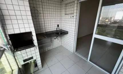 Apartamento para aluguel, 3 quartos, 1 suíte, 1 vaga, Aparecida - Santos/SP