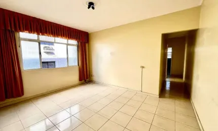 Apartamento á venda 2 quartos garagem fechada no campo grande, em santos