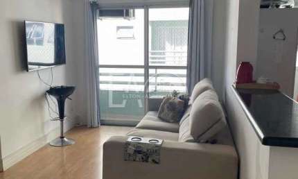 Apartamento com 2 quartos, Vila Mathias, Santos - R$ 430 mil, Cod: 5606