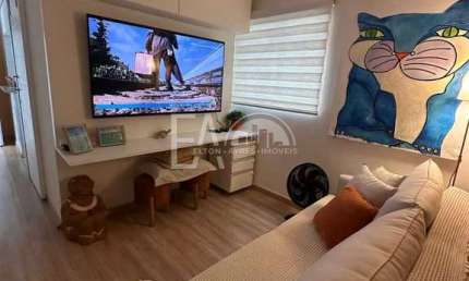 Apartamento com 1 quarto, Ponta da Praia, Santos - R$ 410 mil, Cod: 5607