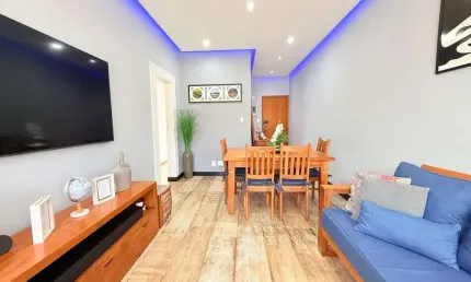 Apartamento à venda, 2 quartos, 1 vaga, aparecida - santos/sp