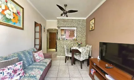 Apartamento com 1 quarto à venda na Rua Pedro Borges Gonçalves, 25, José Menino, Santos