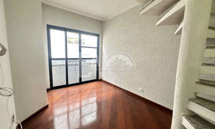 Cobertura com 1 quarto para alugar na Avenida Doutor Bernardino de Campos, 5000, Pompéia, Santos