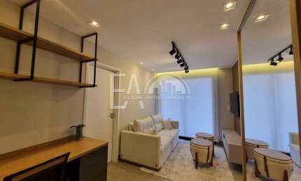 Apartamento com 1 dormitório mobiliado para alugar no Boqueirão