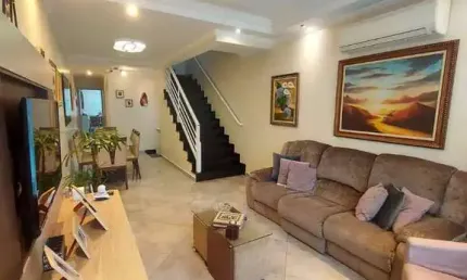 Sobrado à venda, 4 quartos, 3 suítes, 2 vagas, Aparecida - Santos/SP