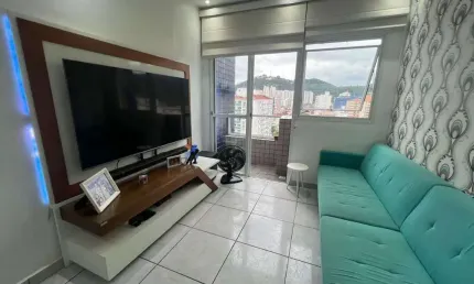Cobertura à venda, 3 quartos, 2 suítes, 2 vagas, Campo Grande - Santos/SP